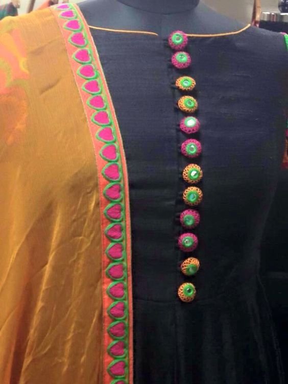 Kurthi Neck Pattern