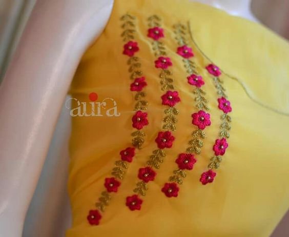 Kurthi Neck Pattern