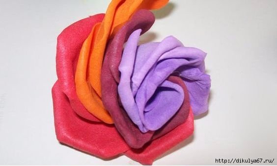 make-rainbow-rose