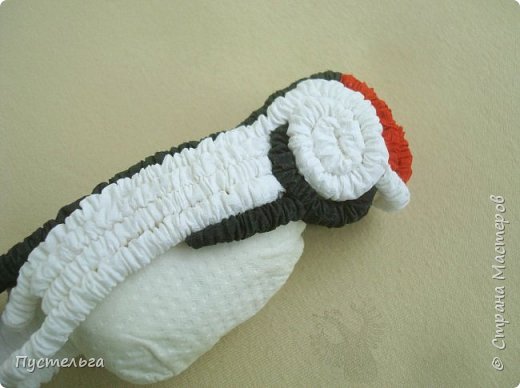 make woodpecker from paper