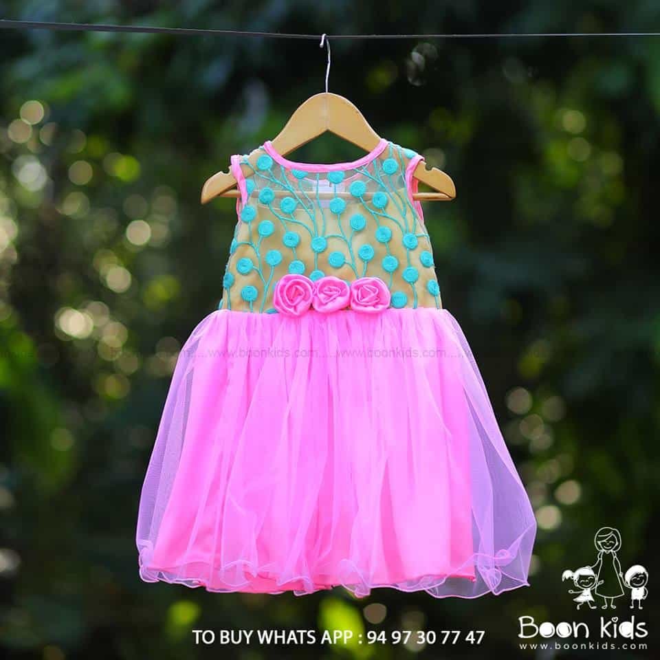 Fashionable baby girls dresses10