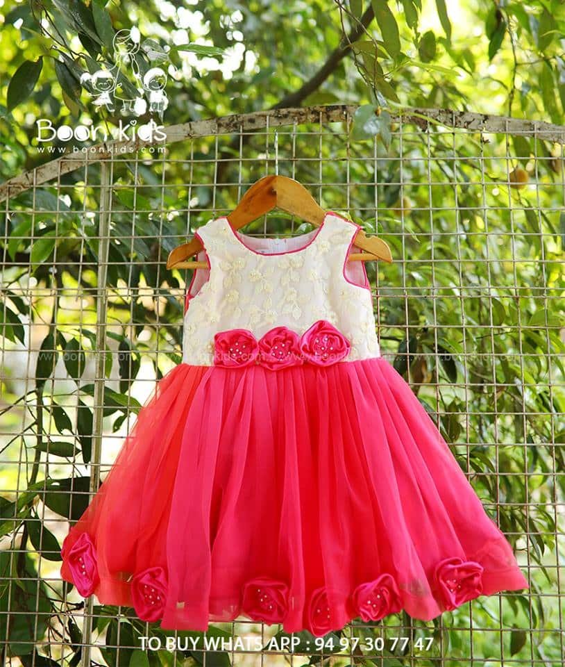 Fashionable baby girls dresses28