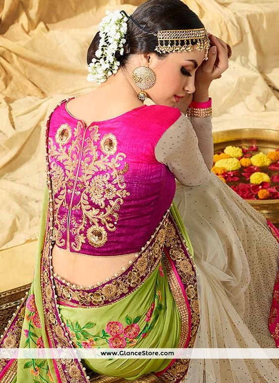 Trendy-silk-saree-blouse-designs-18