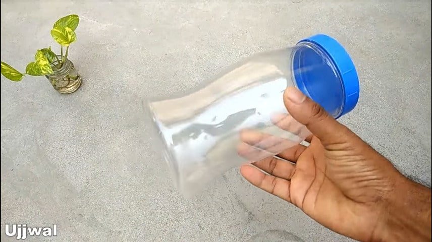 How to make bottle aquarium4