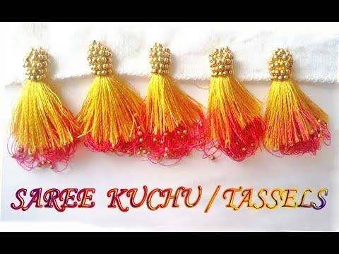 New double colour saree kuchu1