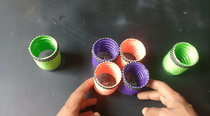 How to make an organizer from plastic bottle11