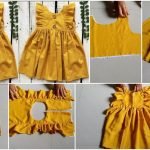 Designer Frock for 1-2 Year Baby Girl