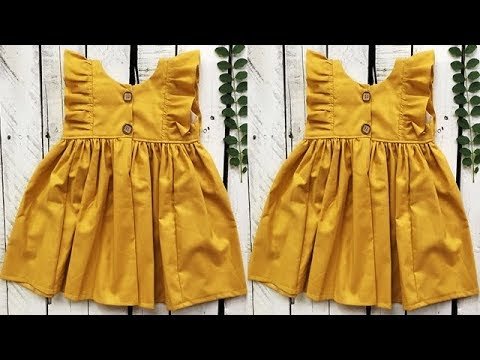 Designer Frock for 1-2 Year Baby Girl