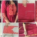 Designer kurti cutting and stitching