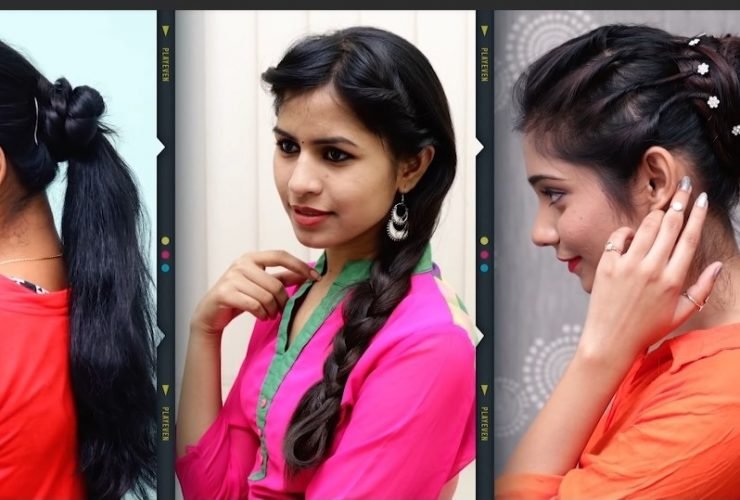 Different hairstyle for long hair girls