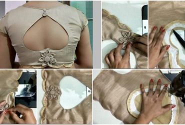 Dil style new blouse design in boat neck