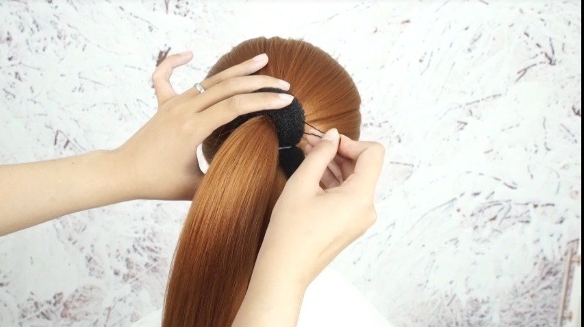 French Roll Hairstyle with Clutcher