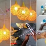 How to Make a Homemade Wrapped Balloon Lampshade