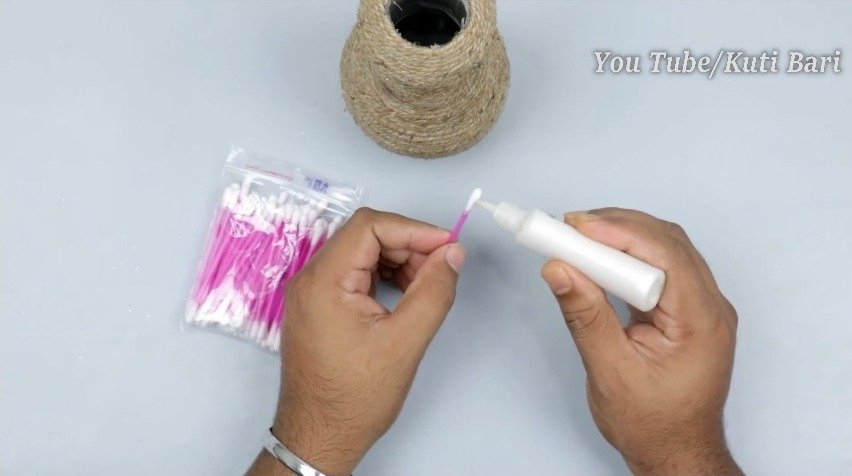 How to make easy flower vase