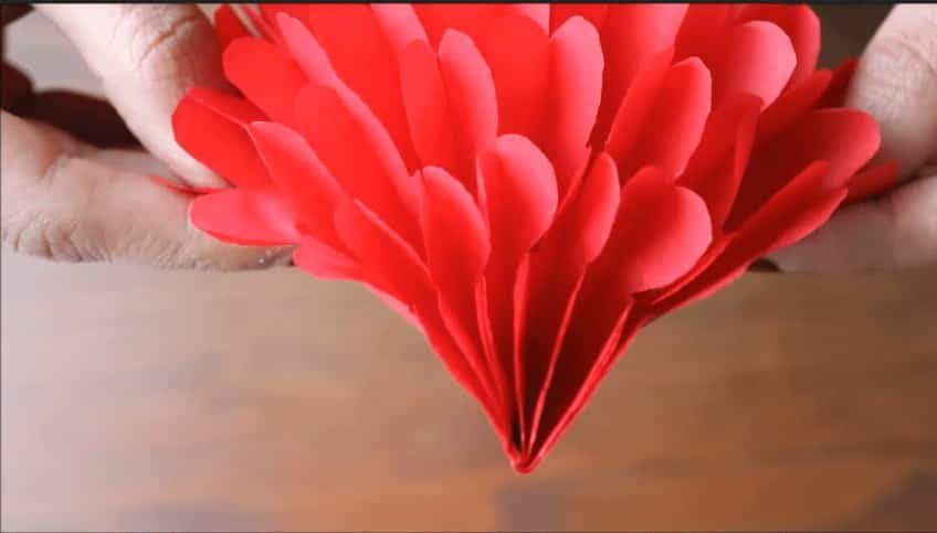 How to make flower pop up card