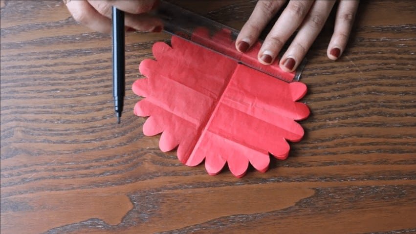 How to make flower pop up card