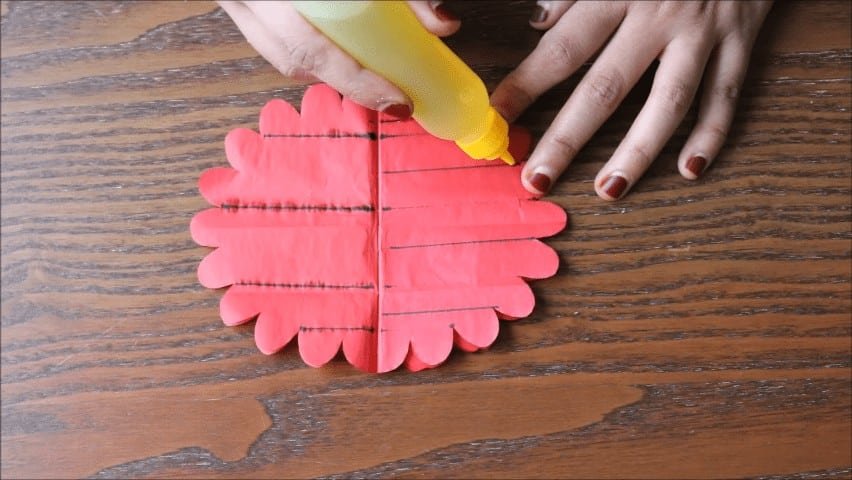 How to make flower pop up card