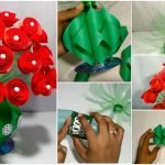 How to make paper flower bouquet