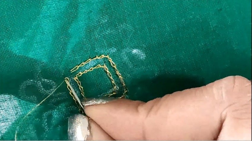 Most Unique Cut Work for Blouse