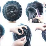 New Easy Bridal Bun Hairstyle for Medium Hair