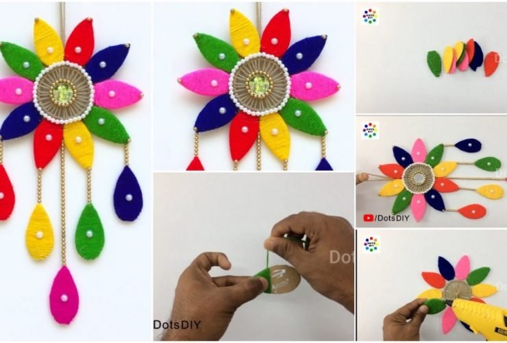 Featured image of post Art Handmade Easy Wall Hanging With Paper / Learn how to make diy easy and beautiful handmade paper flower wall hanging decoration for wall and door.