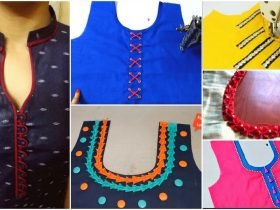 Front Neck Designs Cutting and Stitching