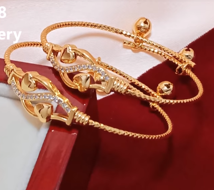 Baby Gold Bangle Designs