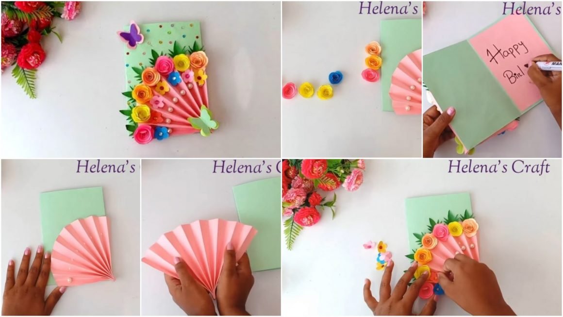 Beautiful Handmade Birthday Card