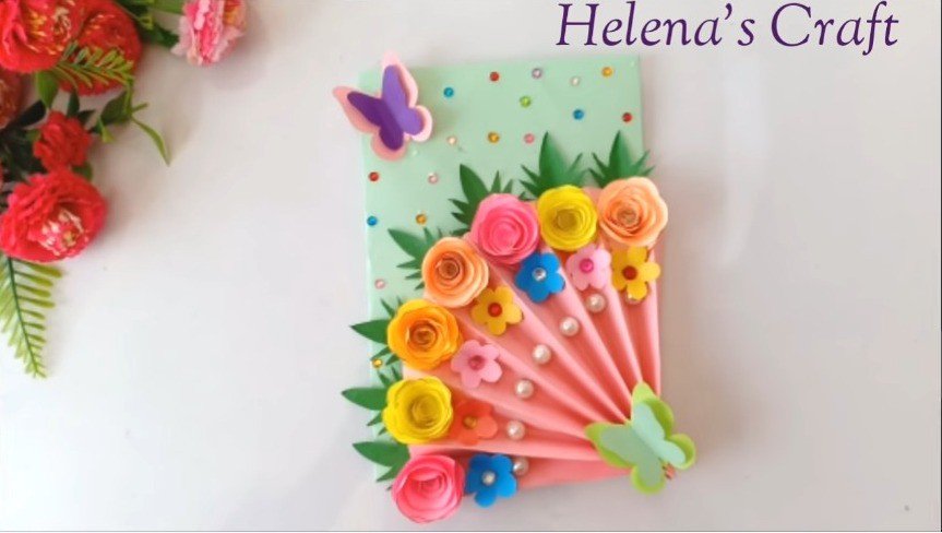 Beautiful Handmade Birthday Card