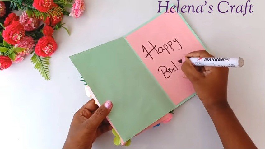 Beautiful Handmade Birthday Card