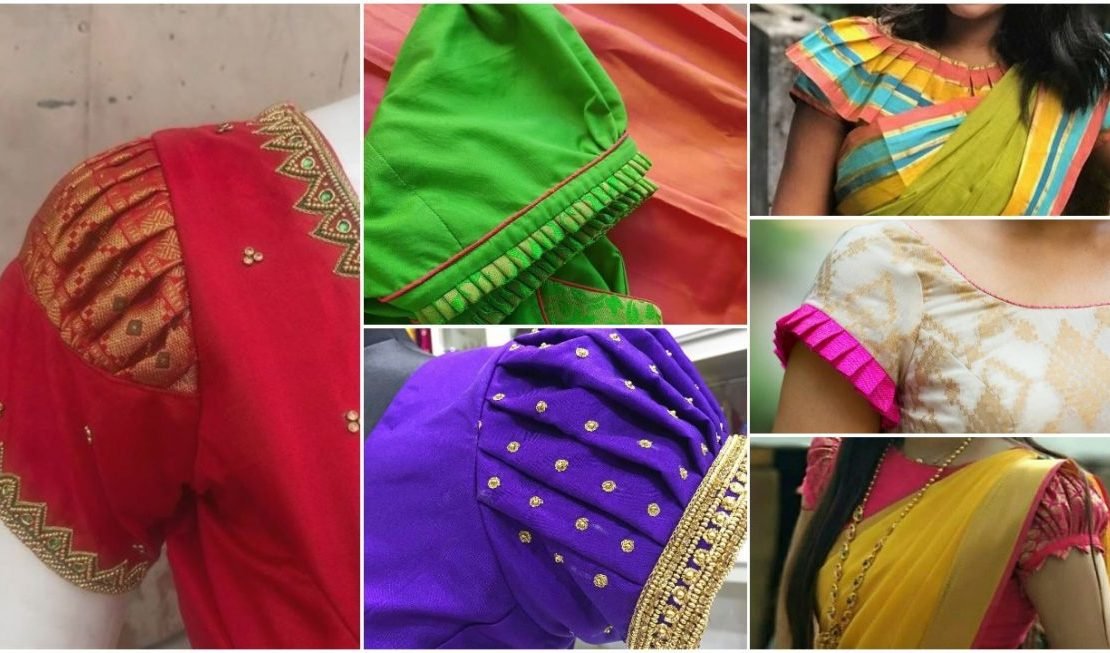 Beautiful Saree Blouse Sleeve Designs