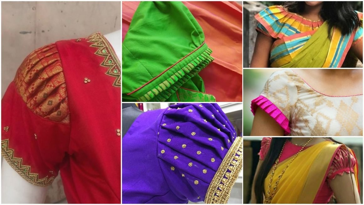 Beautiful Saree Blouse Sleeve Designs