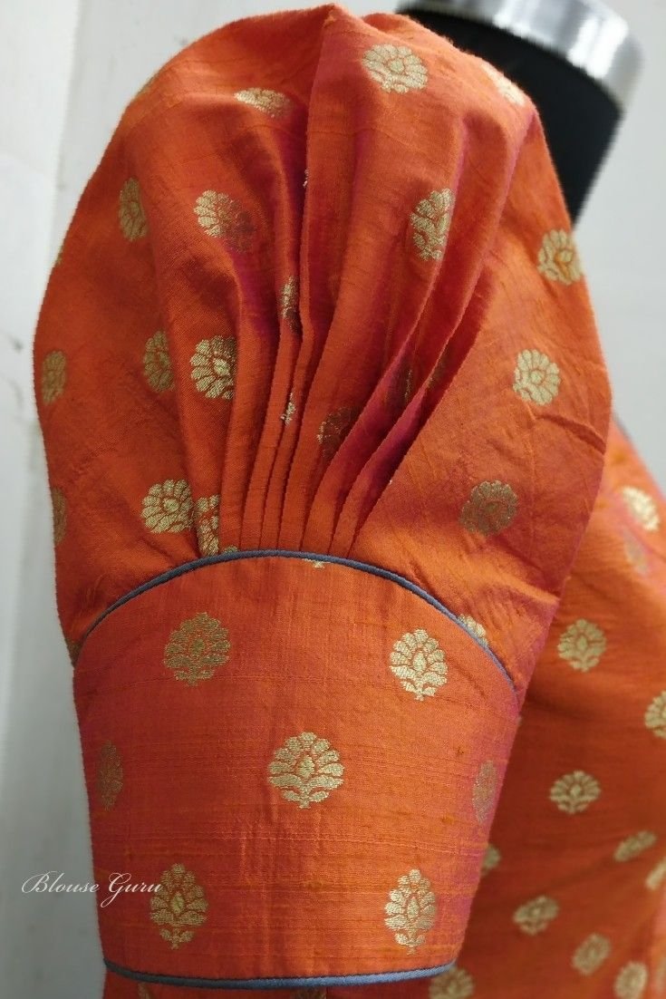 Beautiful Saree Blouse Sleeve Designs