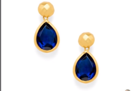 Beautiful Tiny Gold Stud Earrings