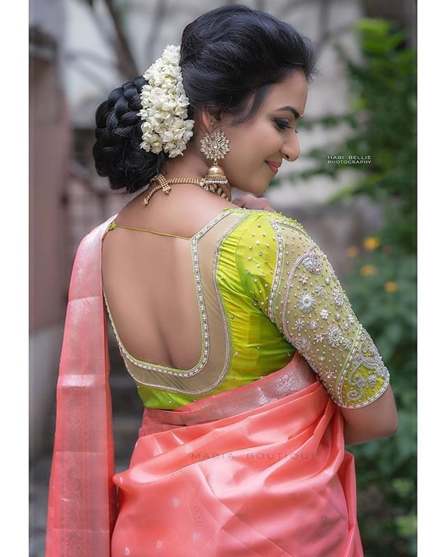 Blouse Designs for Silk Sarees