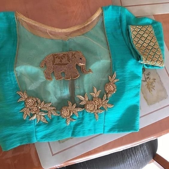 Blouse Designs for Silk Sarees