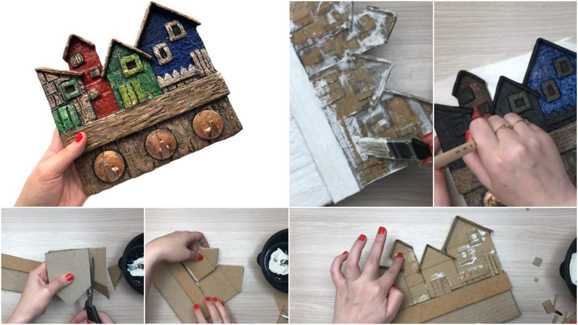 Cardboard Key Holder