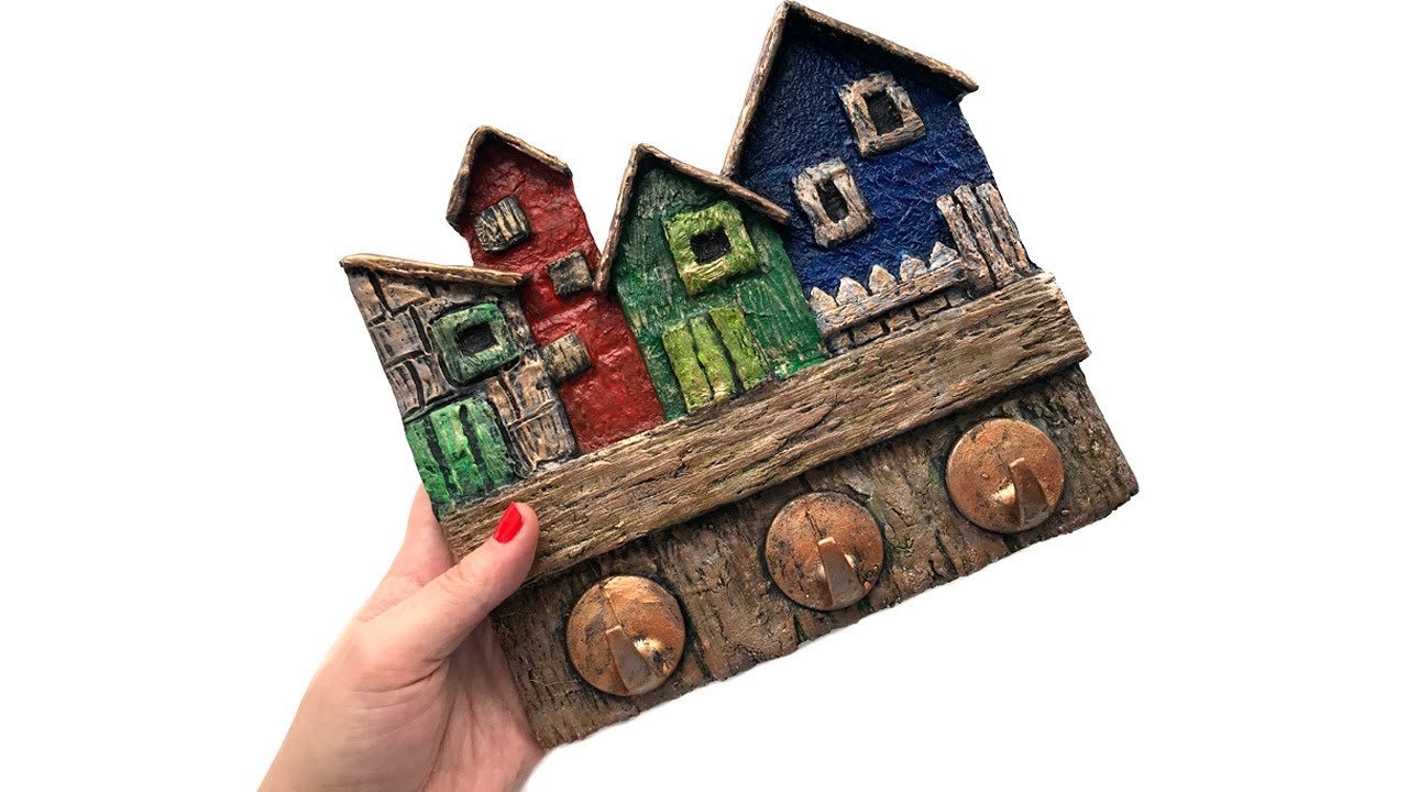 Cardboard Key Holder