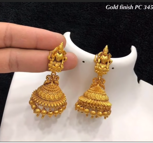 Daily Wear Earring Designs in Gold