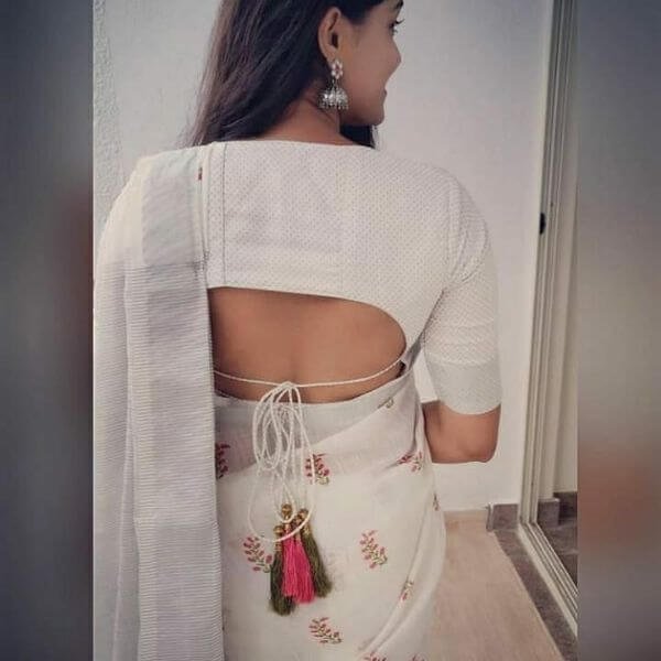 Blouse Back Neck Designs for Stylish Look