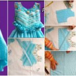 Designer Frock Cutting and Stitching