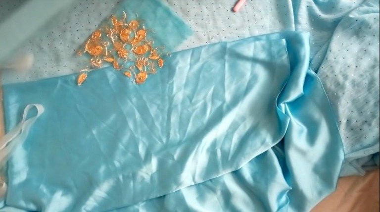 Designer Frock Cutting and Stitching