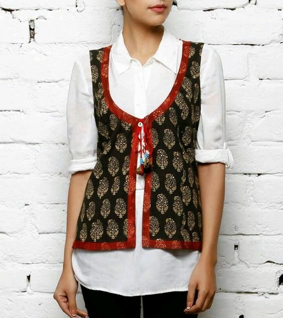 Different Types of Jacket Kurti Designs