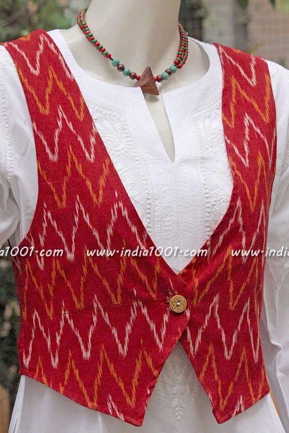 Different Types of Jacket Kurti Designs