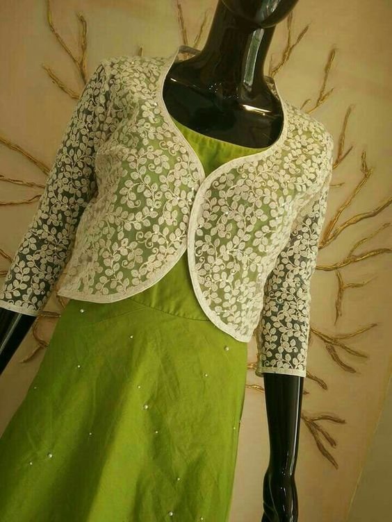 Different Types of Jacket Kurti Designs