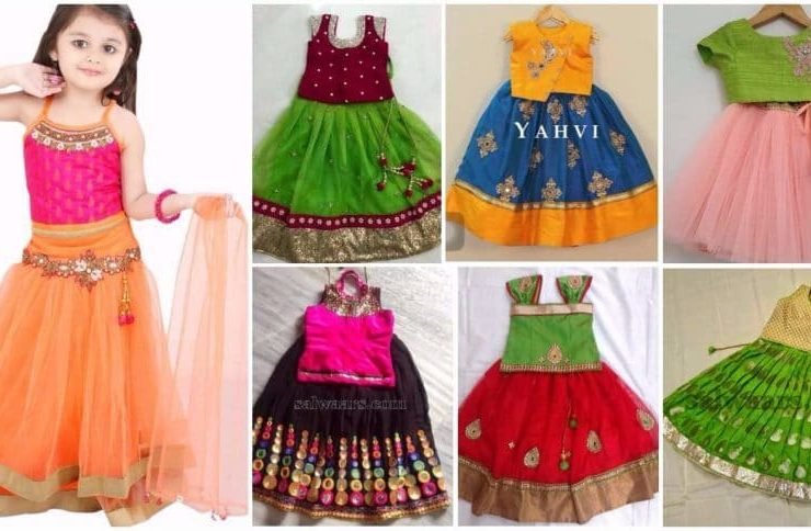 Different Types of Kids Lehengas