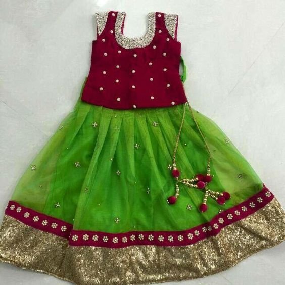 Different Types of Kids Lehengas