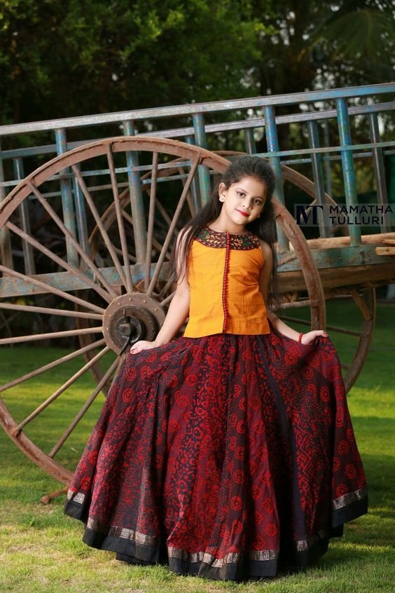 Different Types of Kids Lehengas