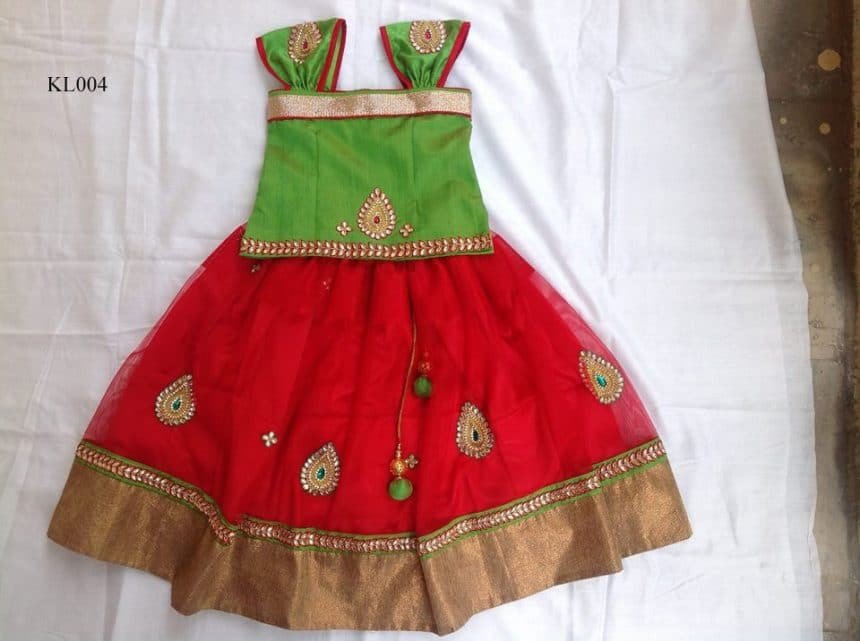 Different Types of Kids Lehengas