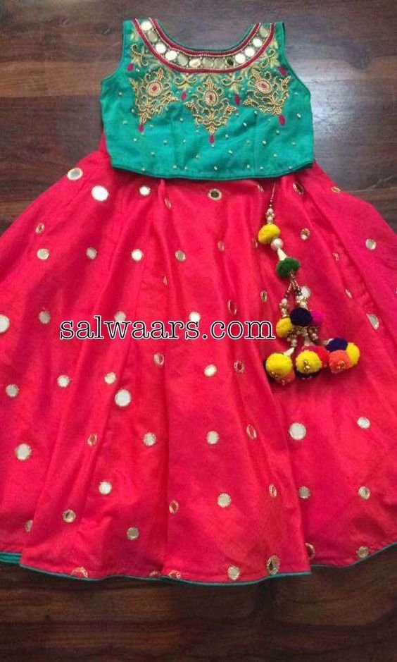 Different Types of Kids Lehengas